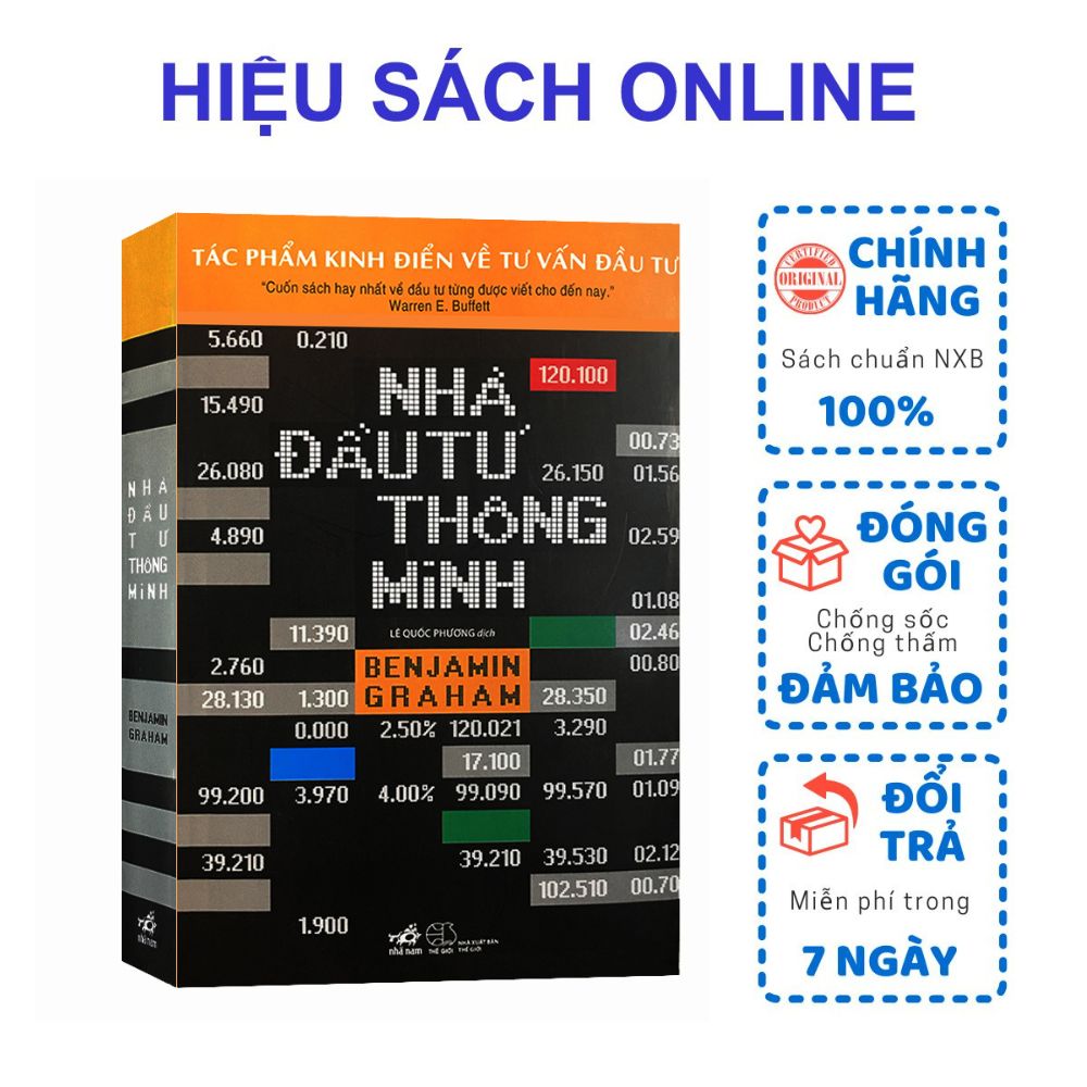 Sách - Nhà Đầu Tư Thông Minh - Tặng kèm bookmark