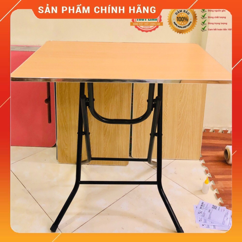 Bàn gấp chân cao 72cm sơn tĩnh điện siêu bền