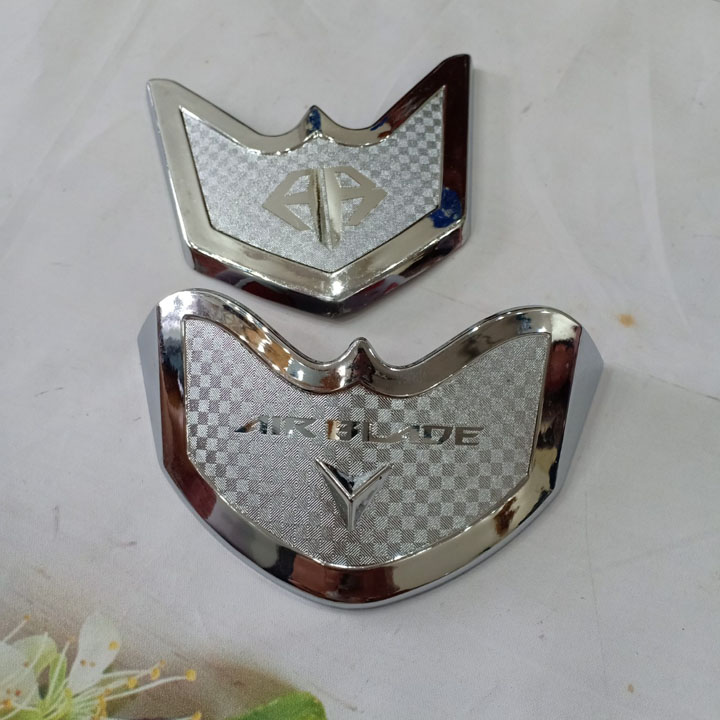 [ QUÀ TẶNG ] ỐP pô- ốp quạt gió - ốp cảng sau - mũi dè trước sau - ốp quạt gió chất liệu INOX xe AIRBLADE đời 2016-2019, đồ phụ tùng xe máy giá rẻ