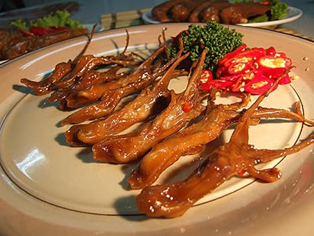 Lưỡi Vịt khay 500g net đủ(GIAO-HOA-TOC)