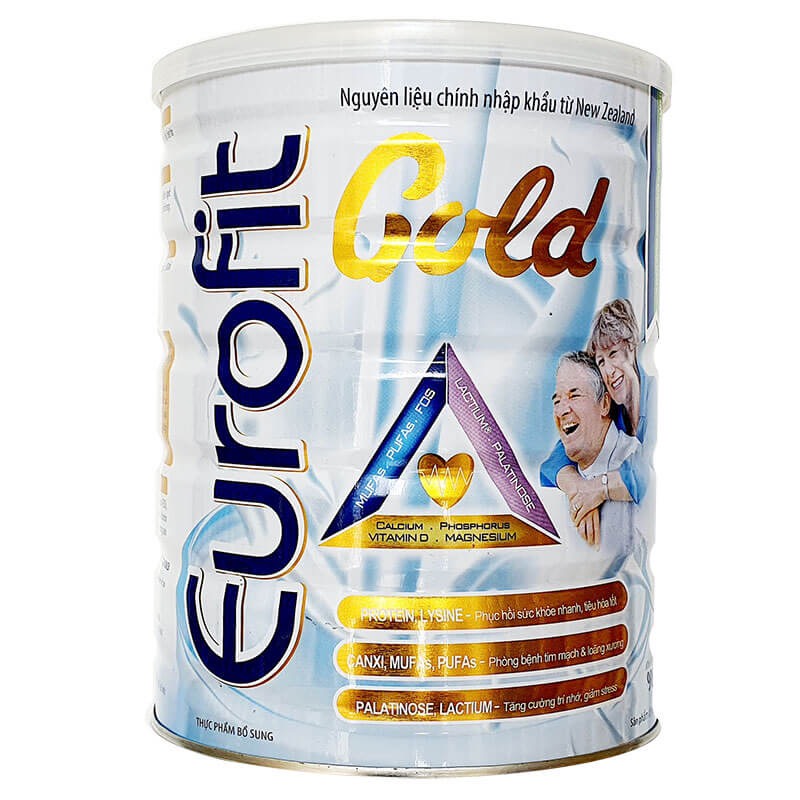 Sữa bột eurofit gold 900g