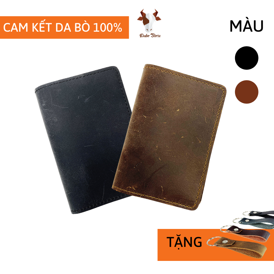 Ví đựng thẻ, card cao cấp -Ví da nhiều ngăn kèm hộp - Thiết kế nhỏ gọn, tinh tế