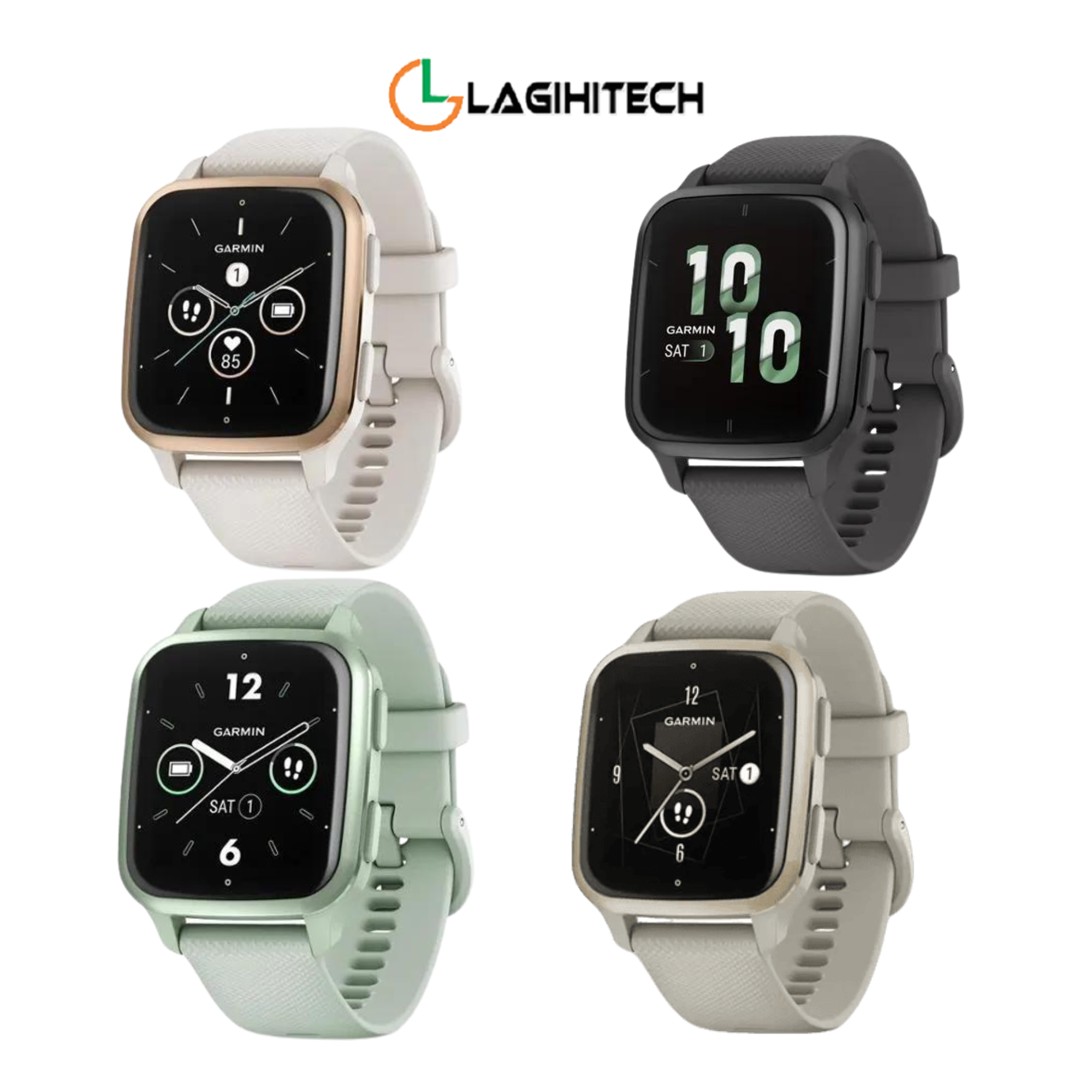 Đồng hồ thông minh Garmin Venu SQ 2 / Venu SQ 2 Music/  Venu SQ / Venu SQ Music - Hàng Chính Hãng FPT