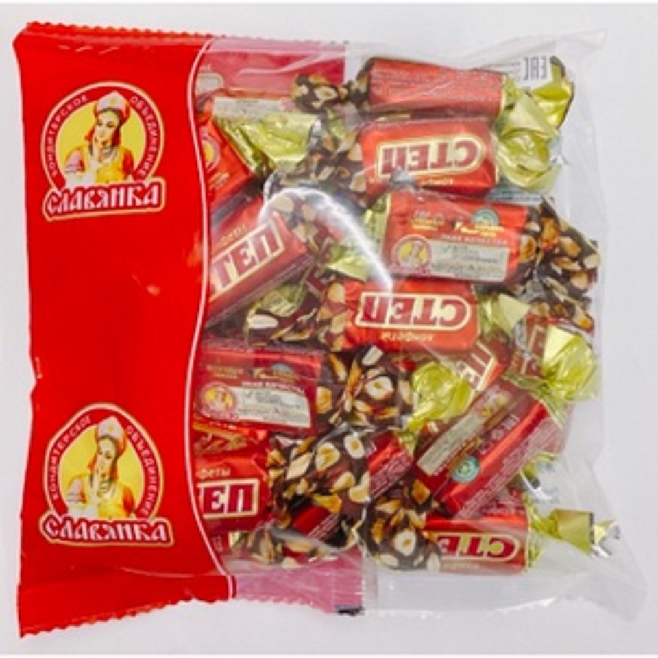 Kẹo socola nhân hạt dẻ cten nga 500g