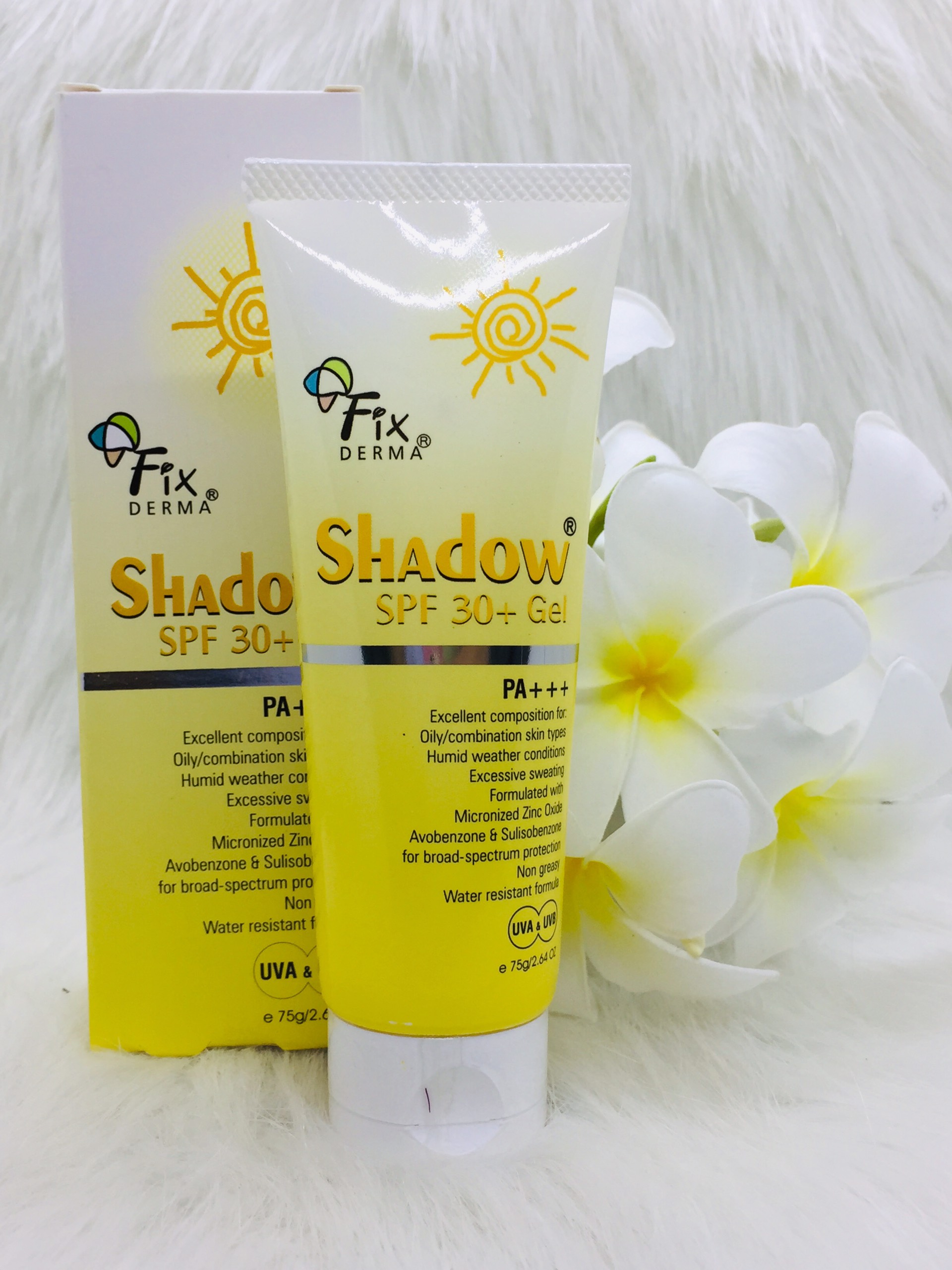 Kem chống nắng fixderma shadow spf 30+ gel