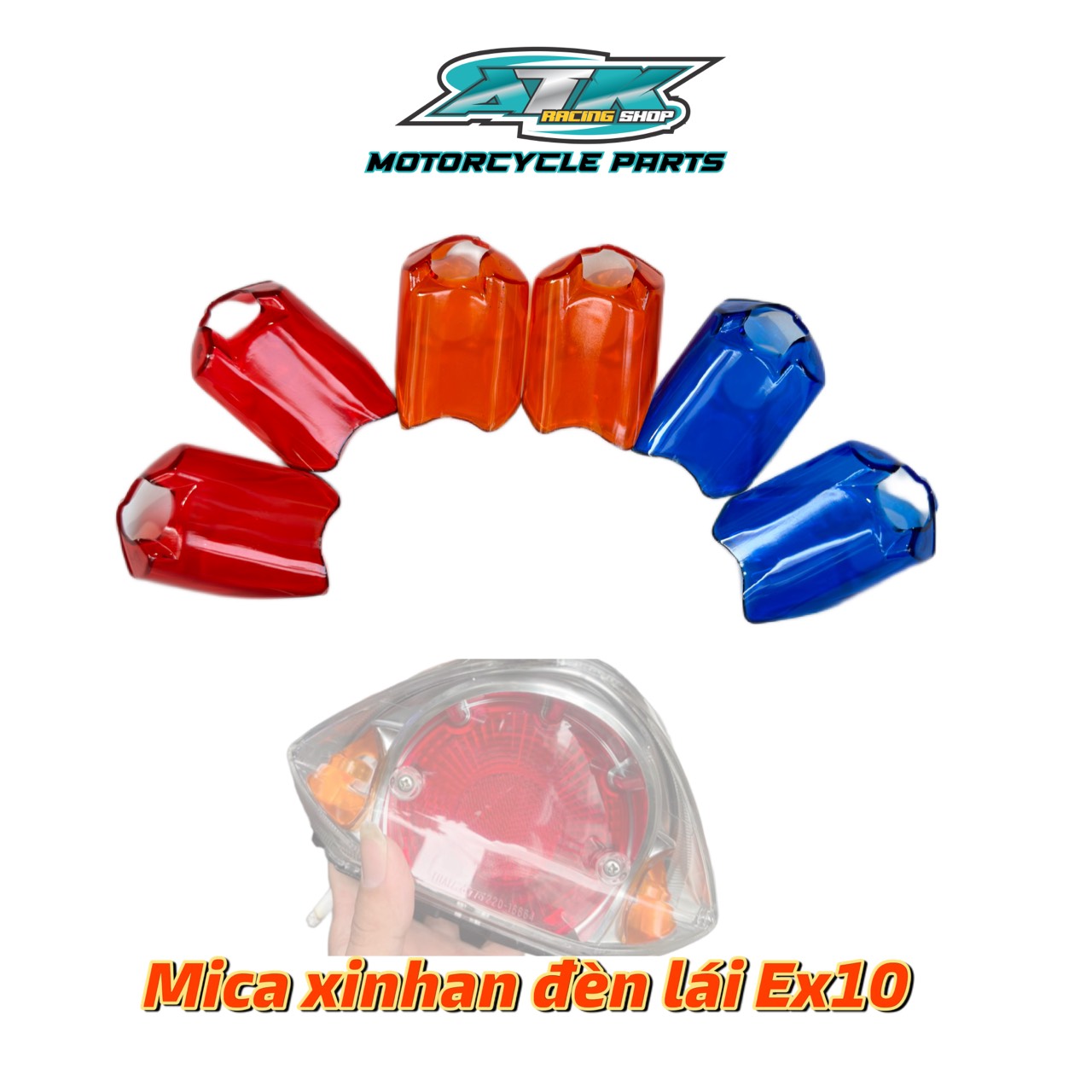 Mica mod xinhan trong đèn hậu ex10 Exciter 135