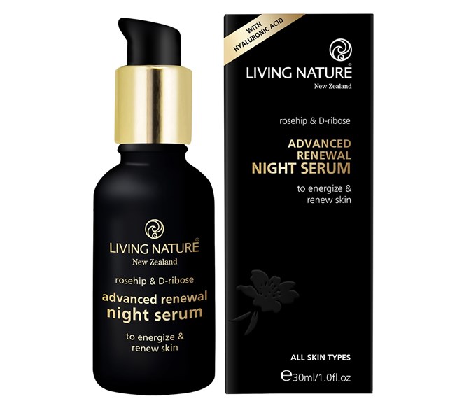 Serum dưỡng tái tạo da ban đêm living nature advanced renewal night serum 30ml