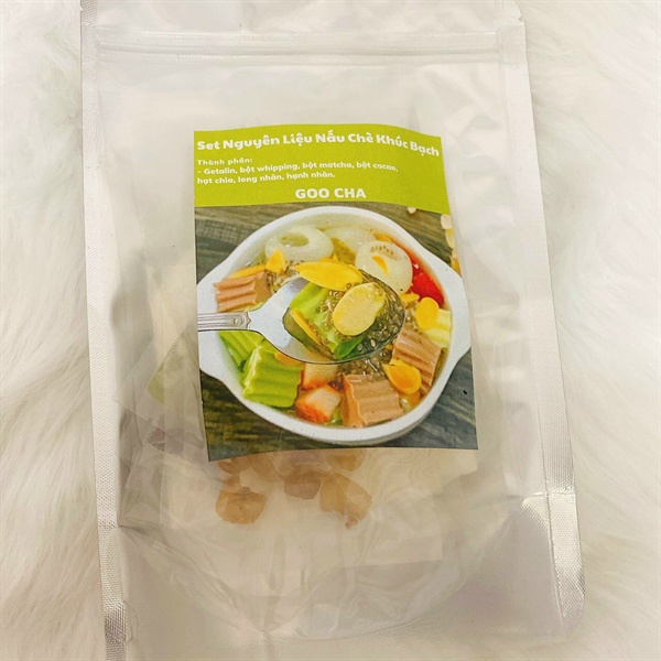 Sét Nguyên Liệu Chè Khúc Bạch 150g