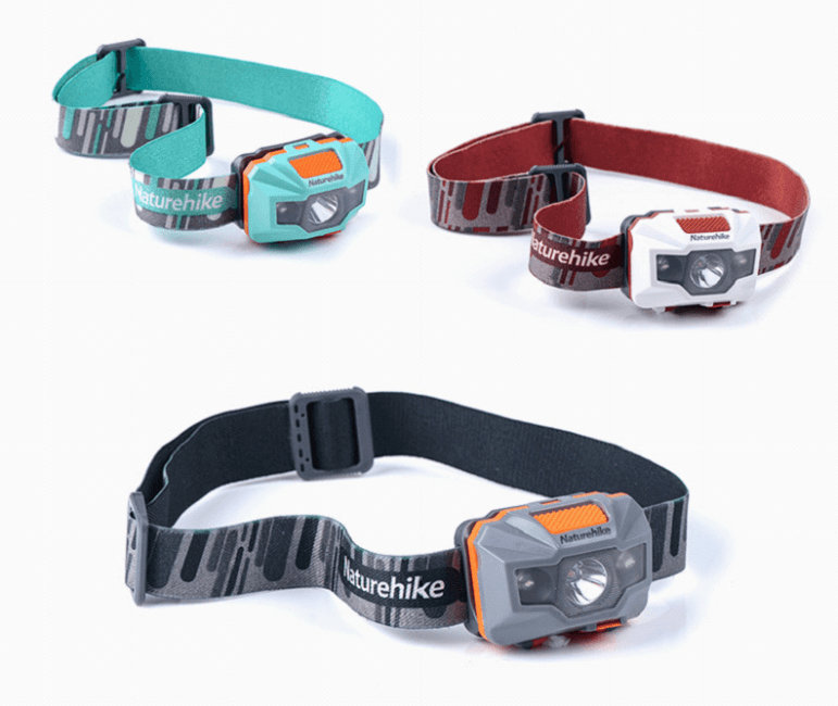 Đèn đeo trán chống nước naturehike - sạc điện - nh00t002-d