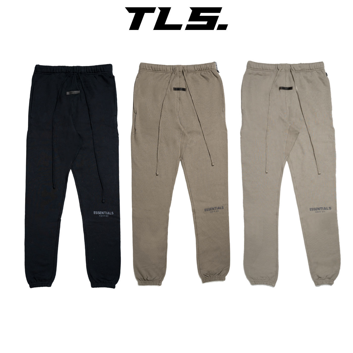 Quần nỉ sweatpants fear of god fog essentials ss21 chất liệu nỉ bông cao cấp phong cách unisex