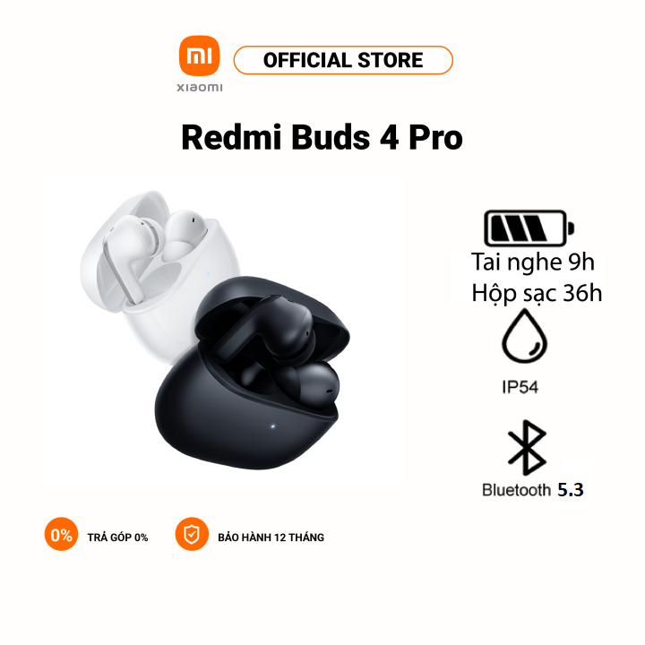 Tai nghe Bluetooth không dây Redmi Buds 4 Pro