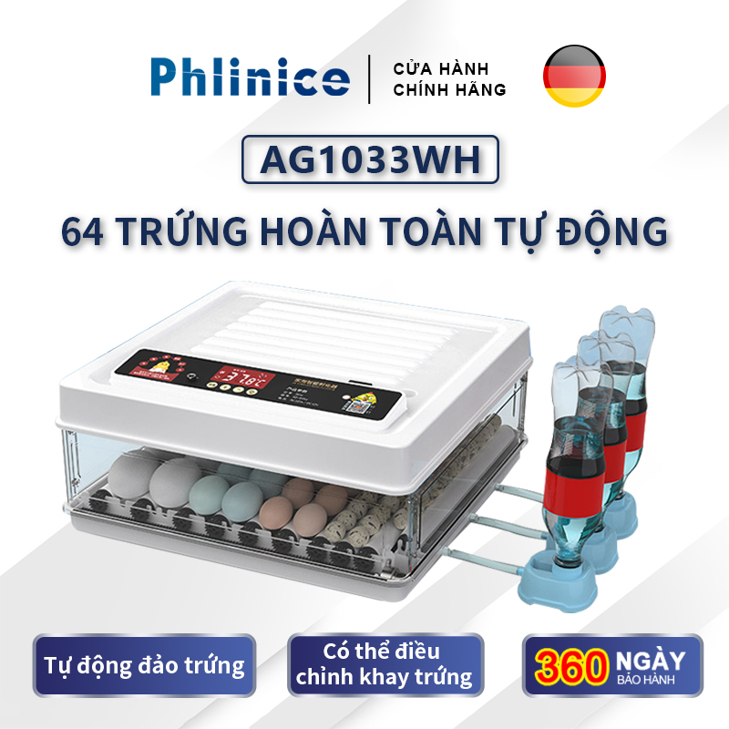 Máy ấp trứng tự động kiểm soát nhiệt độ tự động cấp nước Máy ấp trứng gà vịt ngỗng Tự động đảo trứng soi trứng