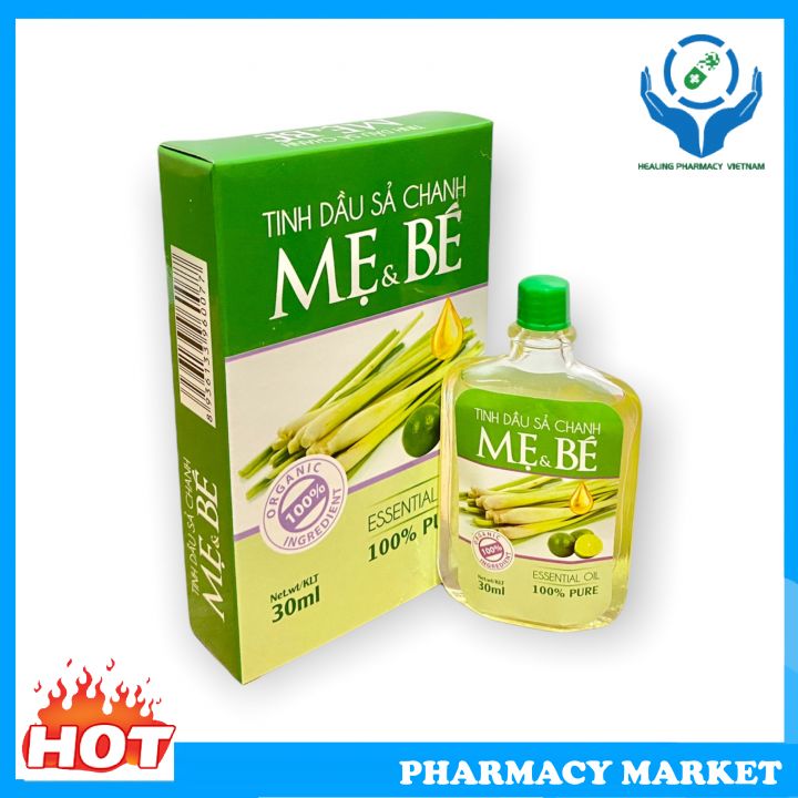 Tinh dầu sả chanh mẹ _ bé