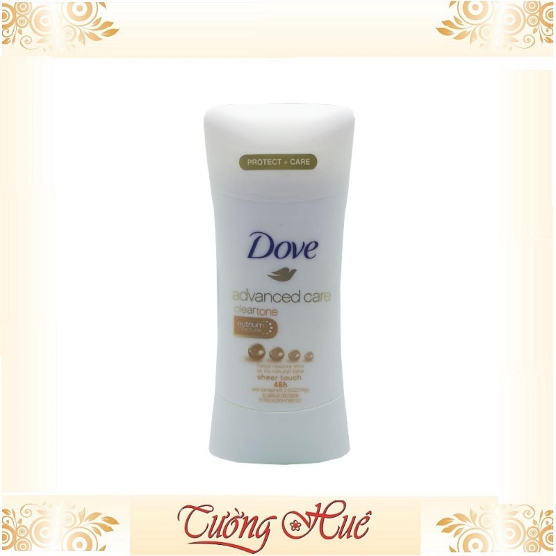 Lăn khử mùi Dove advanced Ngọc Trai 74g