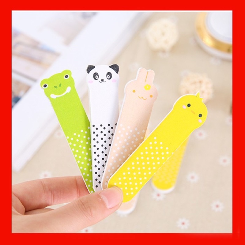 Dũa móng tay mini cute hình thú