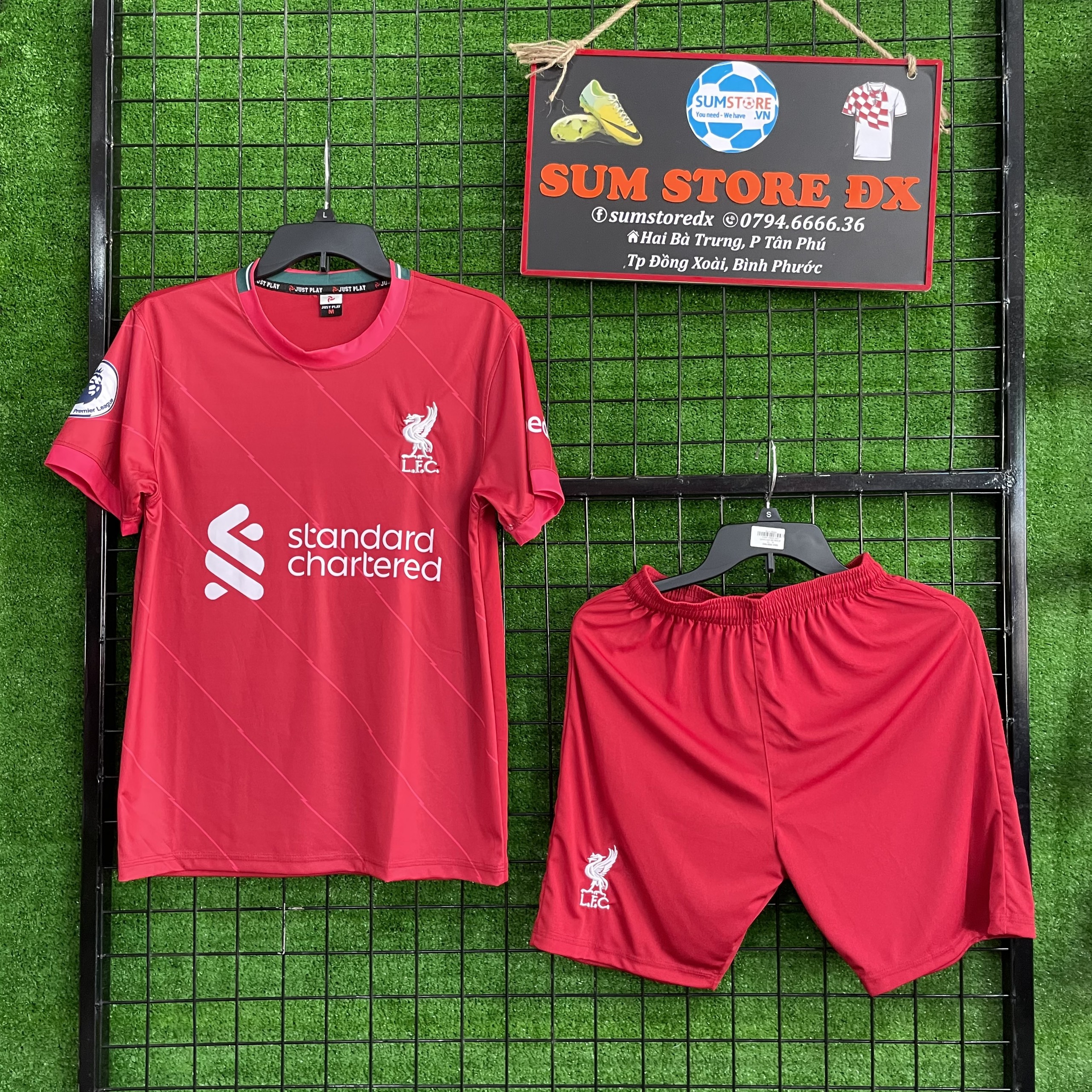 Đồ Đá Banh CLB Liverpool Đỏ Mới JP 21–Áo Bóng Đá, Đồ Thể Thao Nam Nữ Mẫu Mới 2021
