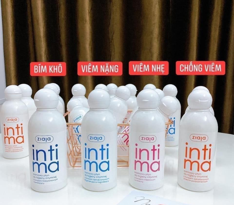 Dung Dịch Vệ Sinh Phụ Nữ ZIAJA INTIMA chính hãng. Dịu nhẹ dùng được với mọi lứa tuổi kể cả trẻ em