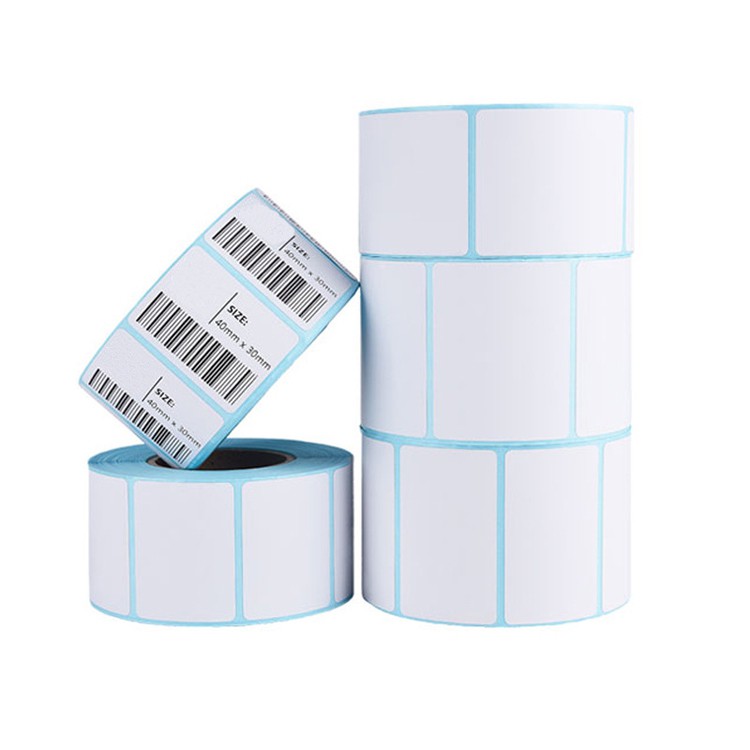 Cuộn giấy in tem trà sữa 50x30mm - 1 cuộn
