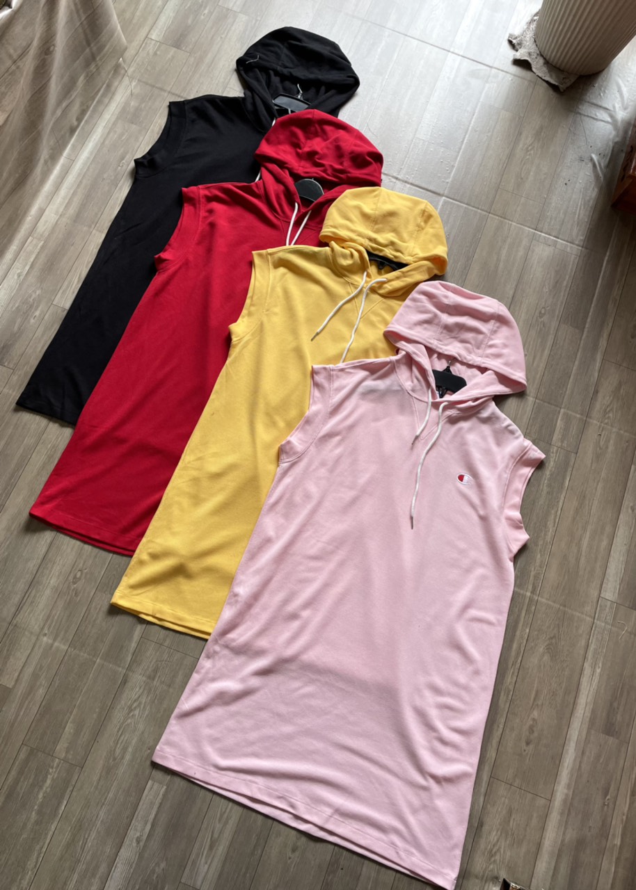 Đầm hoodie thể thao cá sấu chất mềm xịn đẹp