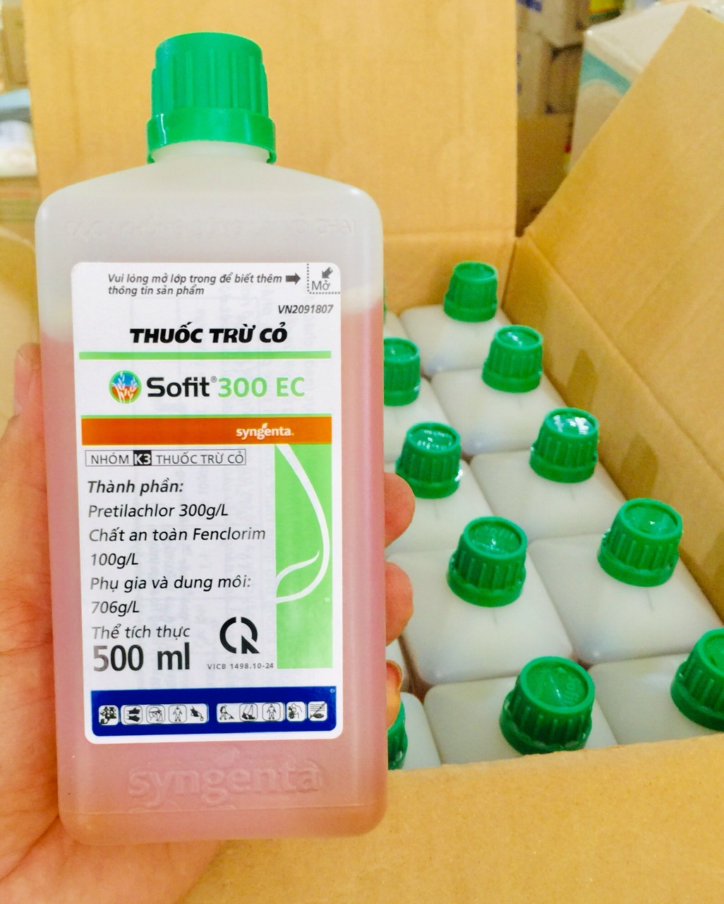 SOFIT 300EC  TRỪ CỎ TRÊN RUỘNG LÚA CHAI 500ML