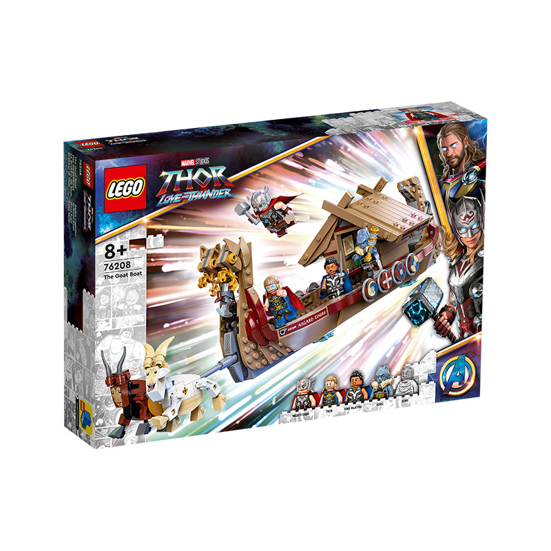Đồ chơi lego thuyền sơn dương của thor 76208