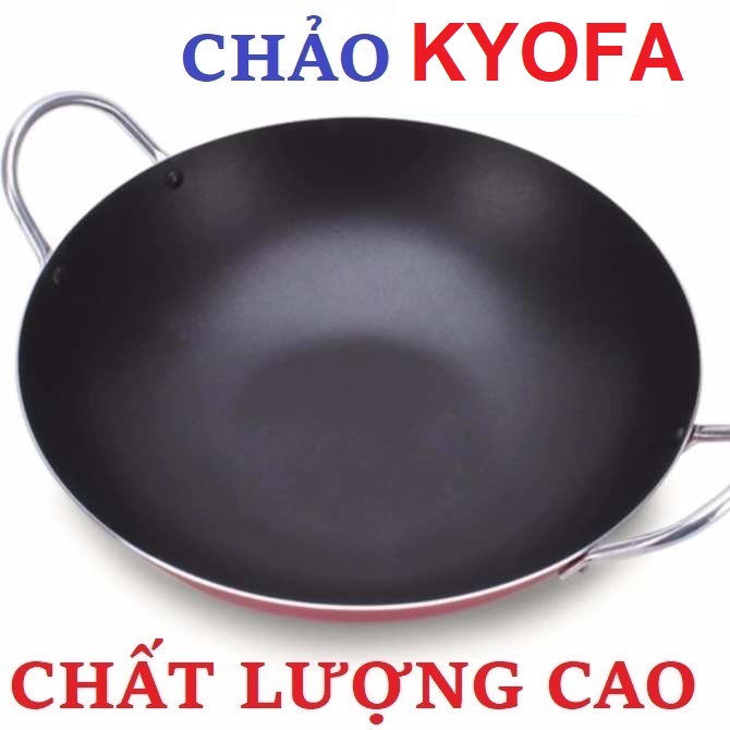 Chảo siêu chống dính giá rẻ cho mọi nhà. chảo chống dính 2 quai kyofa công nghệ hàn quốc 30cm