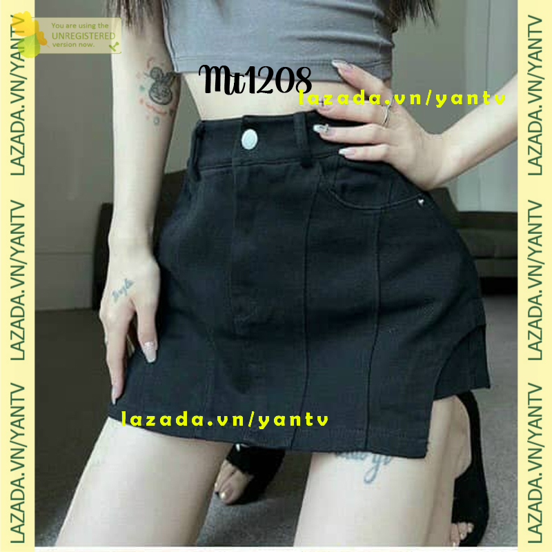 Quần giả váy xẻ tà siêu xinh mt1208 yantv
