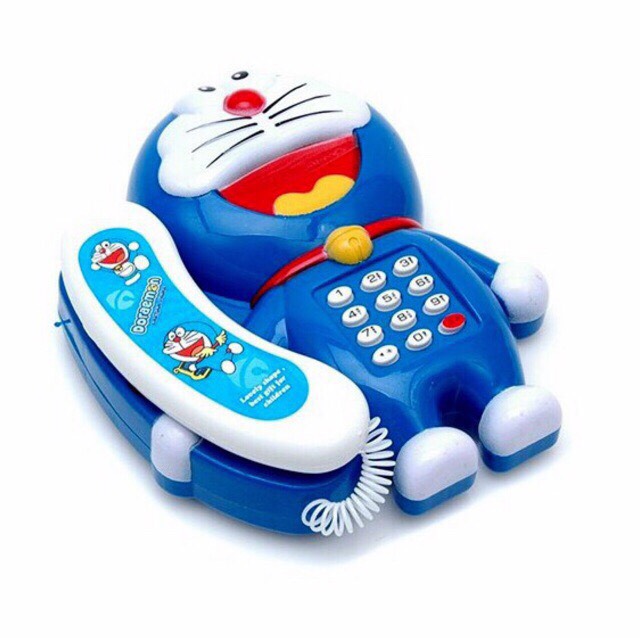 [HCM]Đồ chơi Điện thoại Kitty Đoremon có nhạc có đèn cho bé