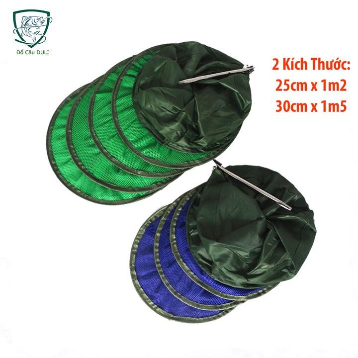 Giỏ Đựng Cá, Túi lưới đựng cá sống giá rẻ GIO-DUNG-CA-01. Kích thước chính xác của sản phẩm này là: 30cm x 1m5 - Big sale giảm giá cuối năm hot hot