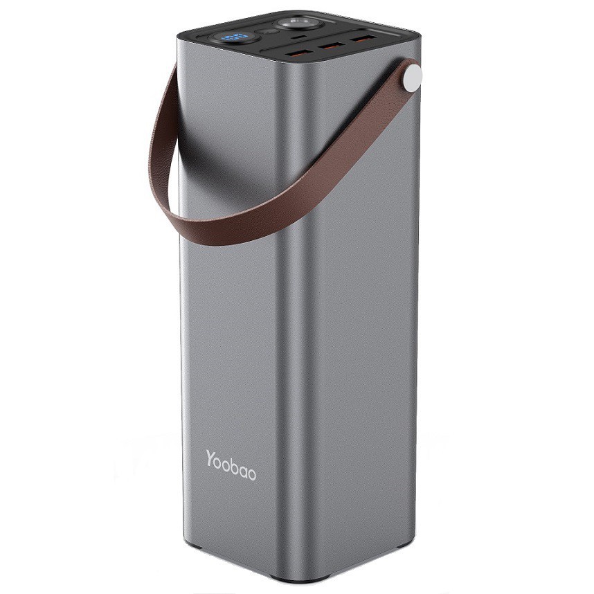 Trạm sạc dự phòng YOOBAO EN1 dung lượng pin khủng 42000mAh -Hỗ Trợ Sạc Nhanh Type-C PD65W /PD3.0 220V - Dùng cho điện thoại/laptop/macbook, sạc cho nhiều thiết bị 220V xoay chiều - Hàng chính hãng - Bảo hành 12 tháng