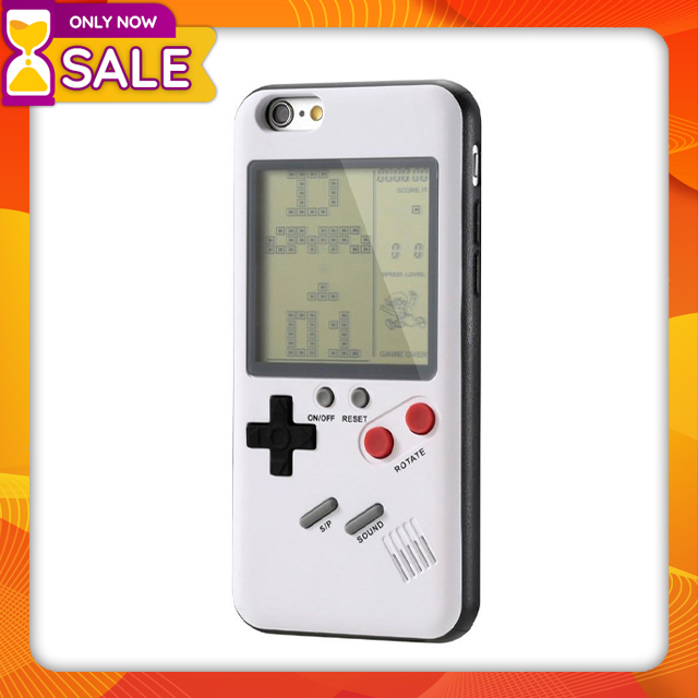 Máy chơi game 4 Nút tích hợp Ốp điện thoại cổ điển màu trơn nhám cho iPhone  8/7