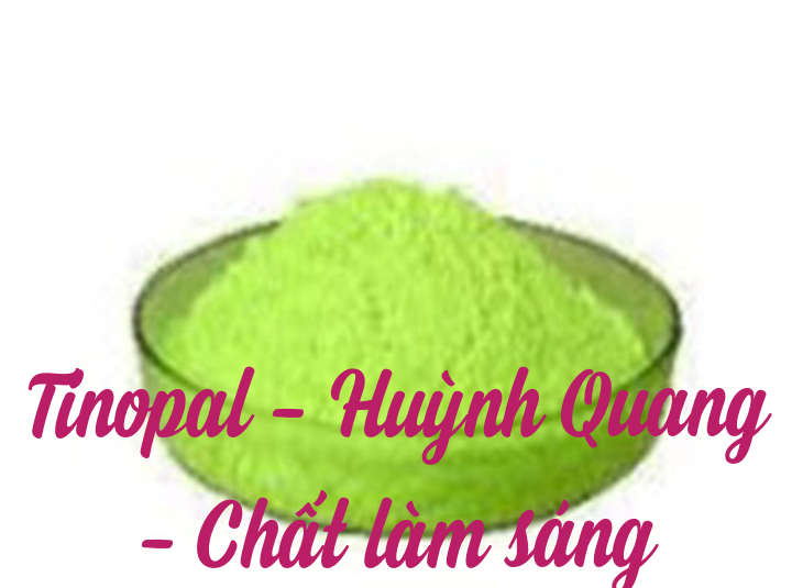 500g chất huỳnh quang - chất làm sáng - chất tăng sáng - tinopal dùng trong nước giặt hoặc mỹ phẩm.