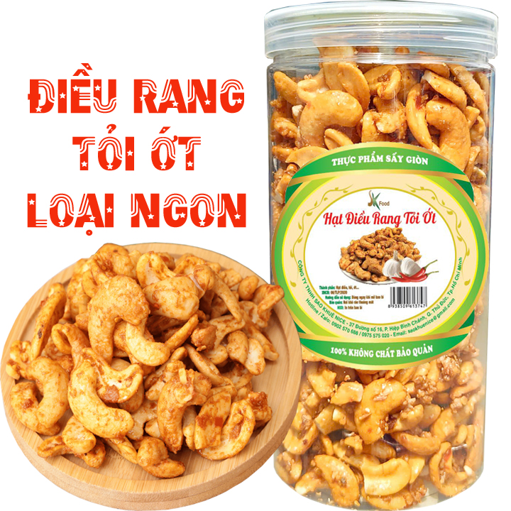 Dried Cashew Nuts with Garlic and Chilli Brand Sk Food