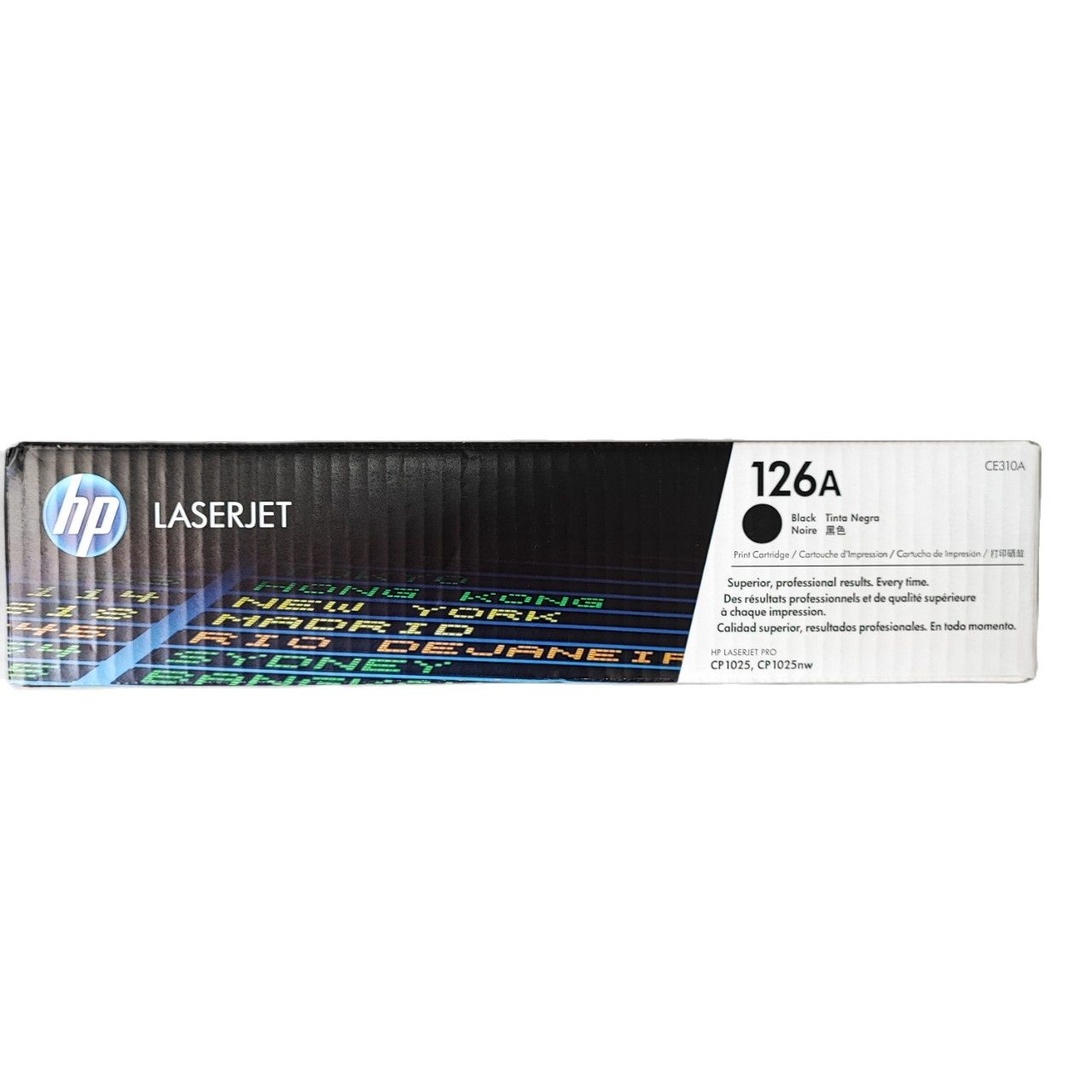 Mực hộp máy in laser HP 126A Black (CE310A) - Dùng cho máy in HP Color Laser CP1025, HP Color Laser CP1025NW - Hàng Chính Hãng