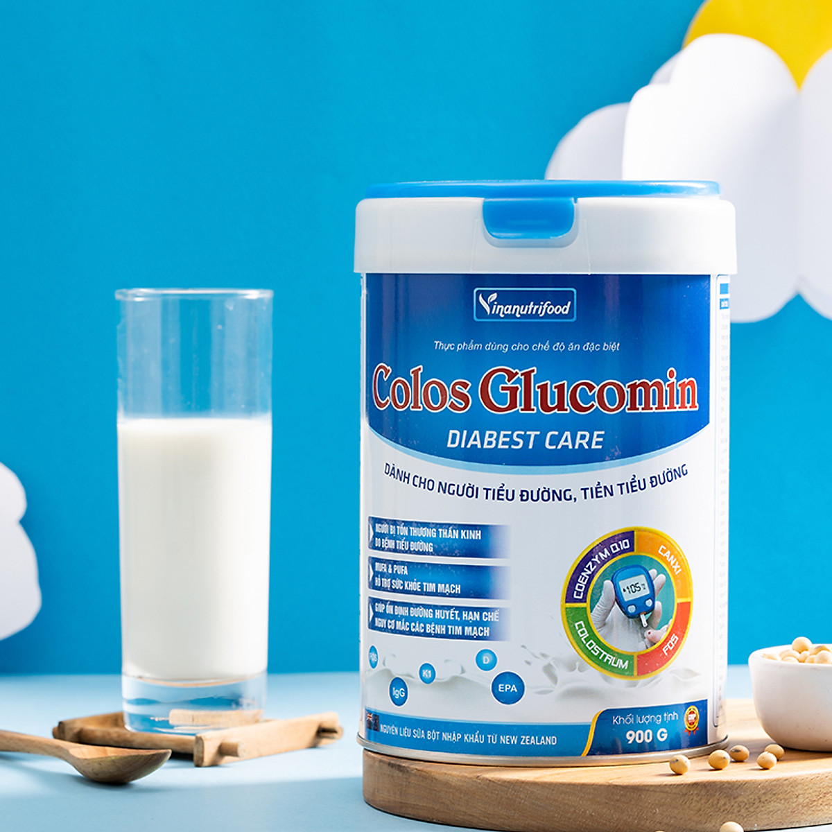 Sữa Colos Glucomin Diabest 900g