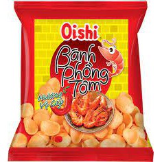 Snack Bánh Phồng Tôm Hương Vị Cay Oishi 40g
