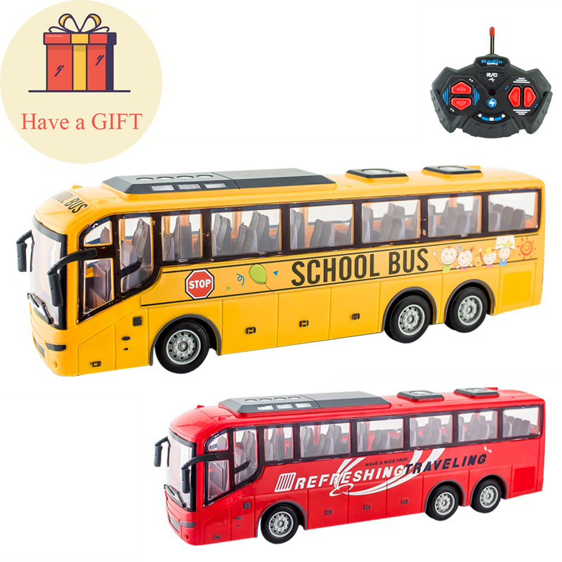 Xe bus điều khiển từ xa QH866 mới nhất 2021 (tặng túi đựng trong suốt)
