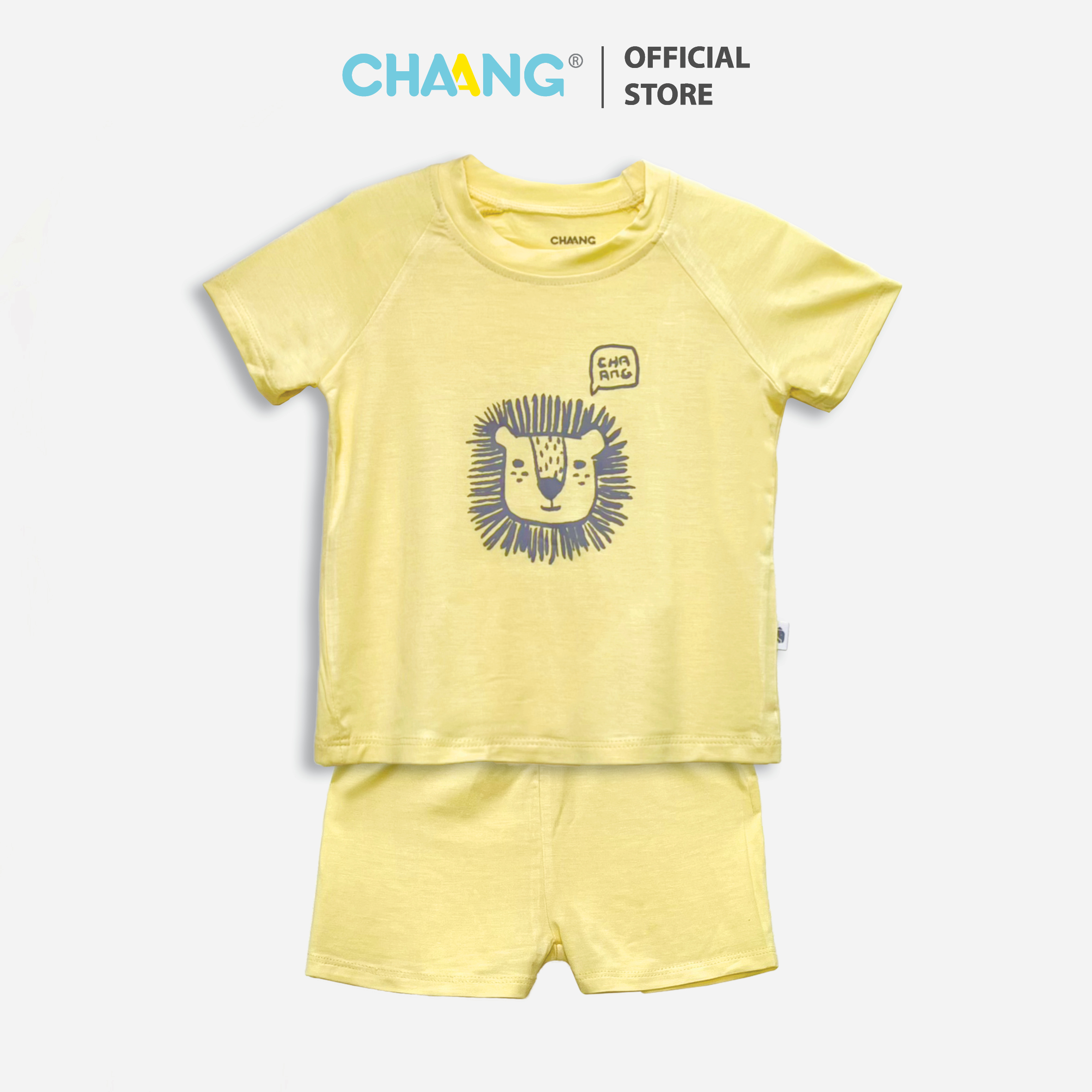 Bộ cộc raglan Tigger vàng cho bé Chaang