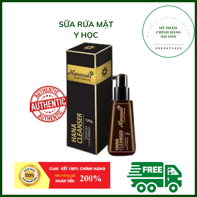 Sữa Rửa Mặt Y Học Hanayuki Hana Cleanser Chính hãng