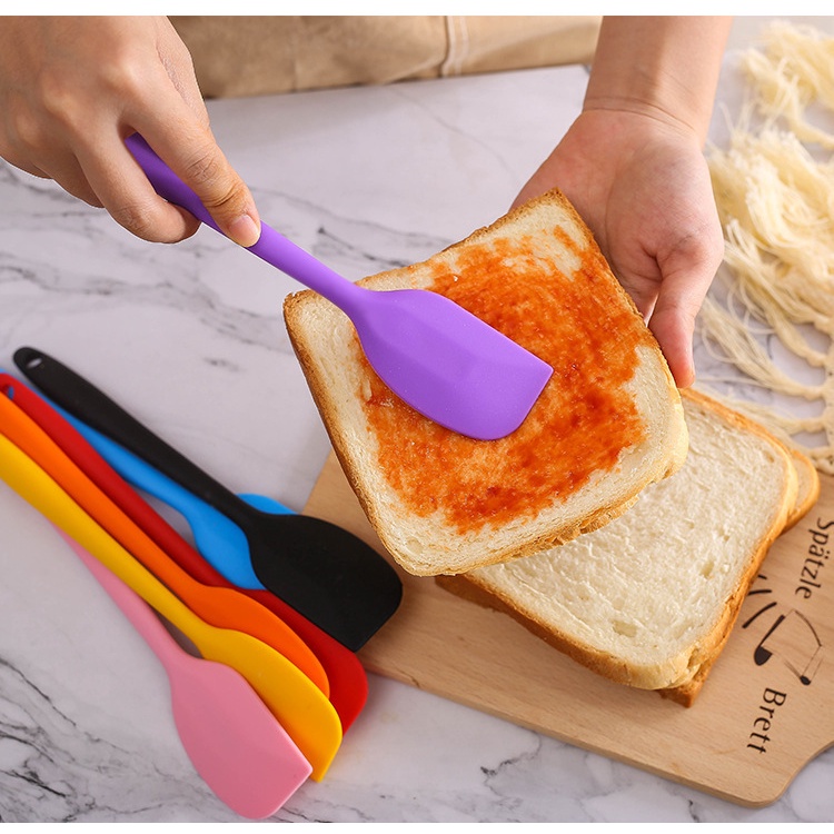 Spatula, Phới Dẹt Trộn Bột, Phới trộn bột silicon,vét bột, dụng cụ làm bánh