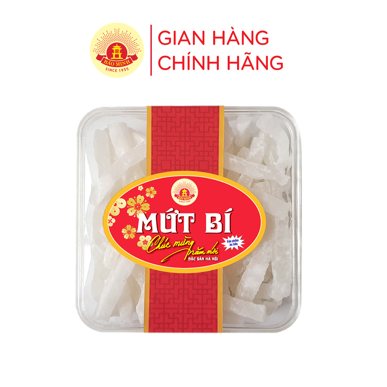Mứt Bí khẩu hộp Bảo Minh 280g