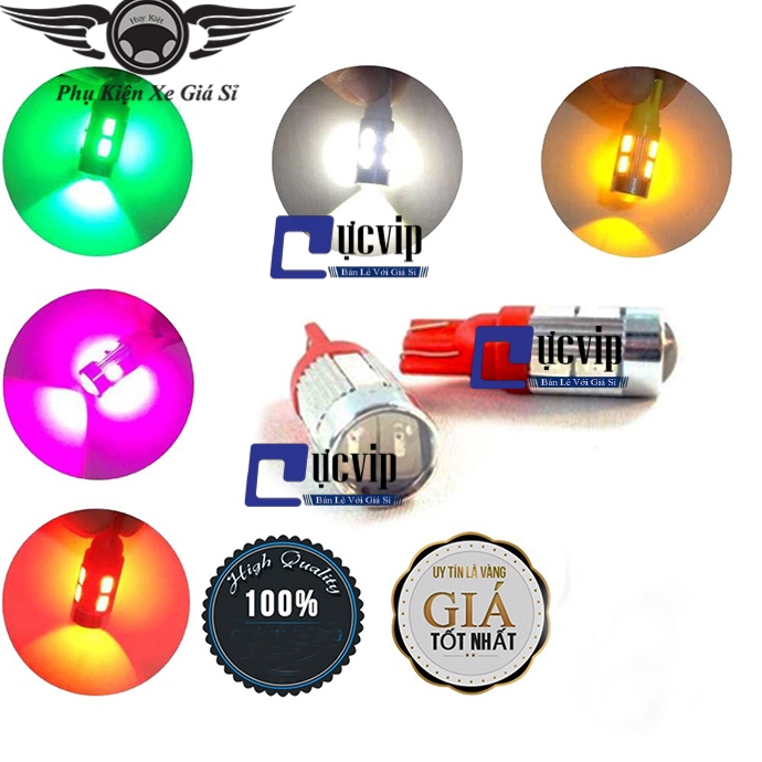 [HCM]Cặp Đèn Xi Nhan Led 2 Tầng Nhôm MS2721