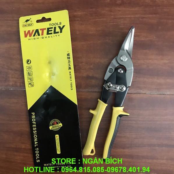 Kéo cắt tôn - Kéo cắt thạch cao cộng lực cao cấp WATELY