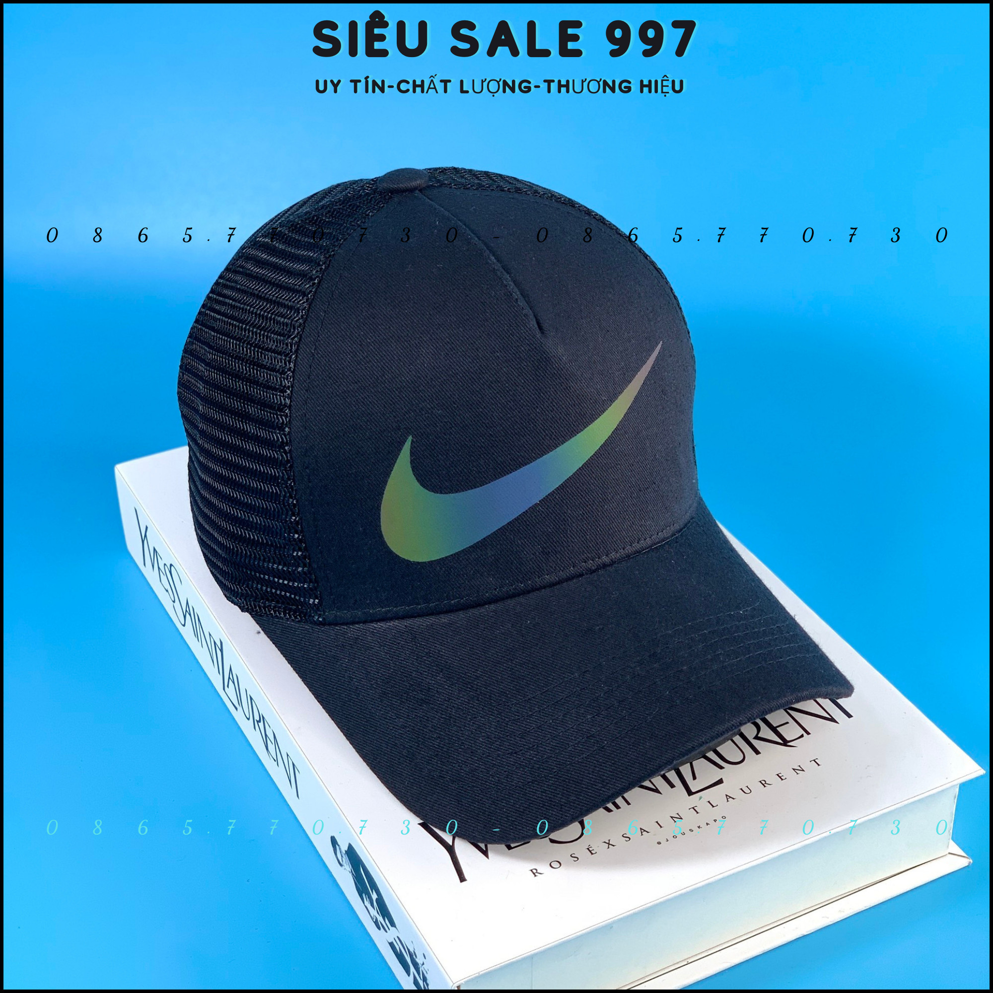NÓN LƯỠI TRAI PHẢN QUANG LOGO NAI 7 MÀU CAO CẤP MŨ LƯỠI TRAI PHỐI LƯỚI THỜI TRANG NAM NỮ