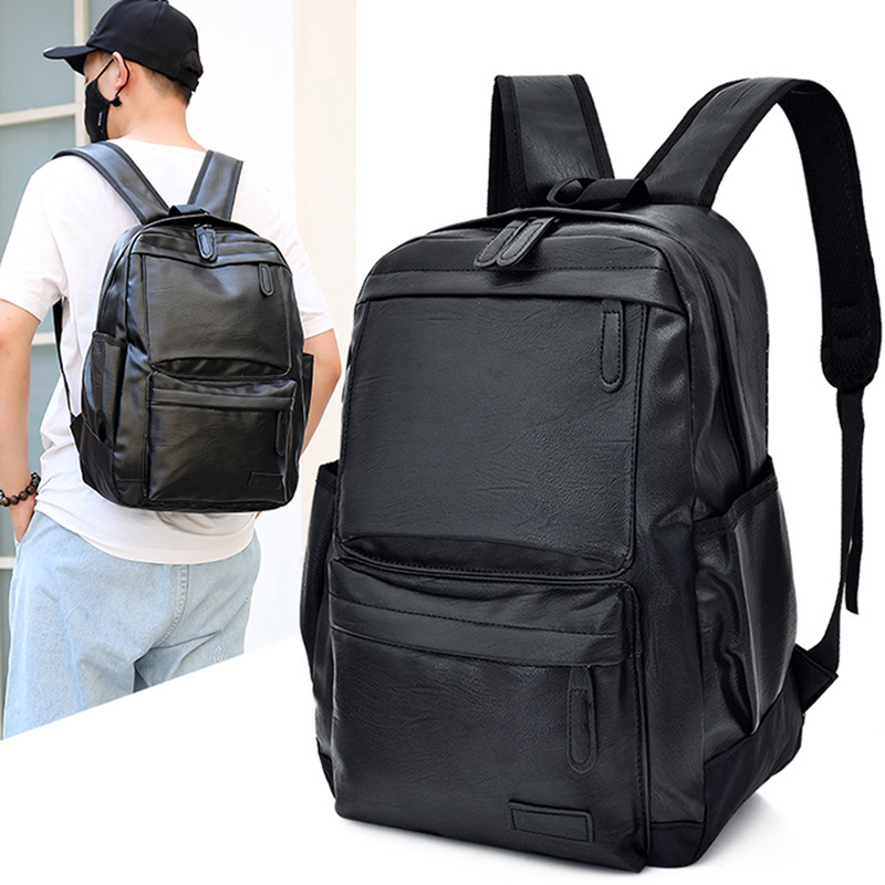 Balo da thời trang chất liệu da PU cao cấp có ngăn laptop riêng