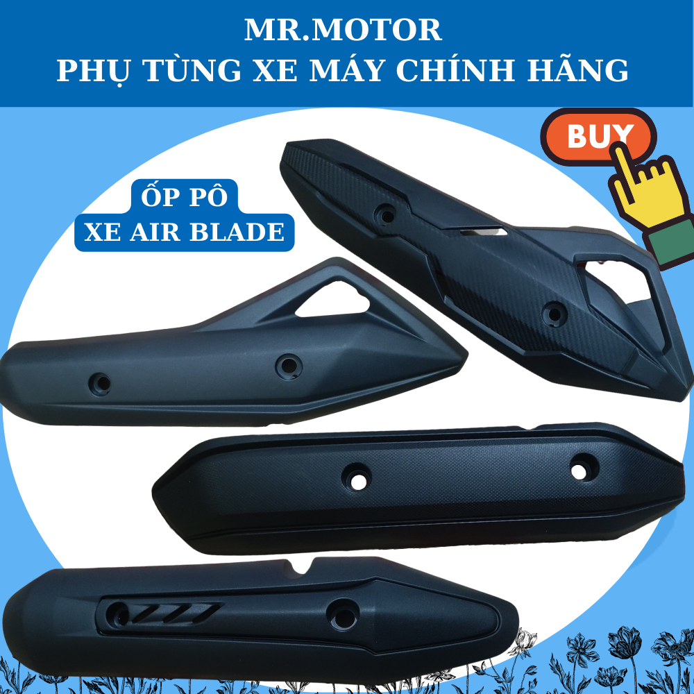 Ốp pô xe airblade 2022,2021,2020,2019,2018,2017,2016,2015,2014,2013,2012,2011,2001,2009,2008,2007,2006