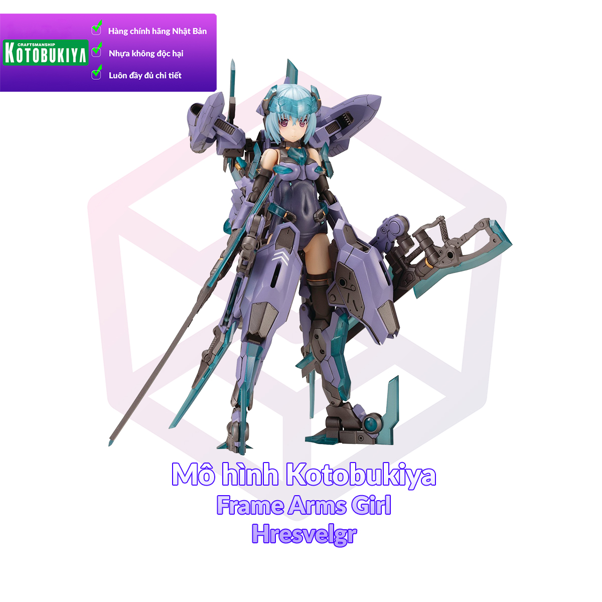 [7-11/12 VOUCHER 8%]Mô Hình Kotobukiya Frame Arms Girl Hresvelgr [KTB] [FAG]