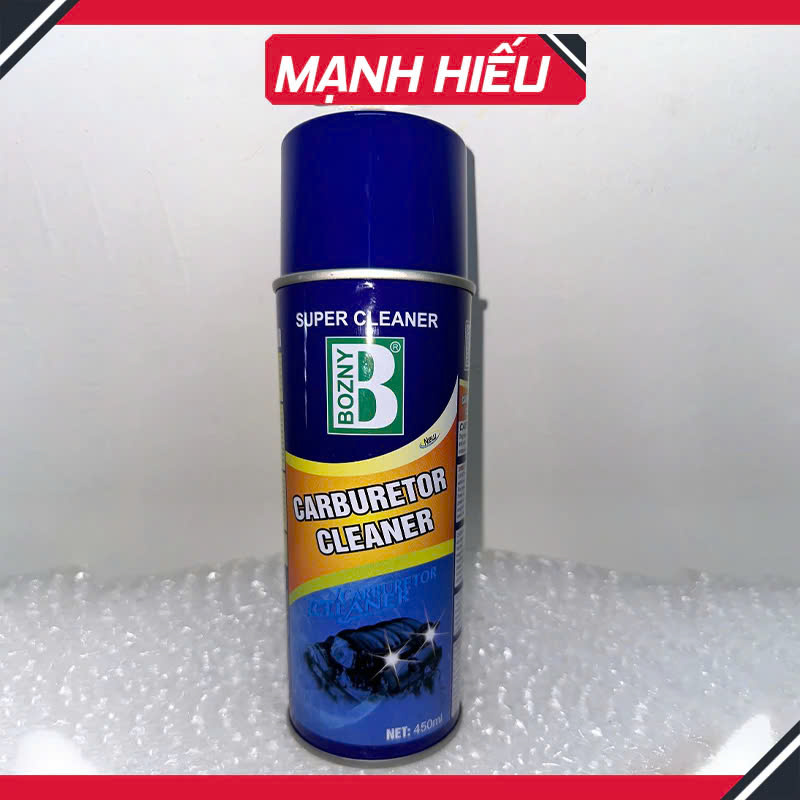  Chai xịt xúc bình xăng con vệ sinh họng ga kim phun béc phun siêu sạch Botny 450ml chính hãng nước rửa chế hòa khí 