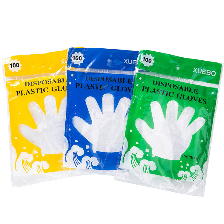 Bao tay nylon dùng 1 lần túi 100 cái