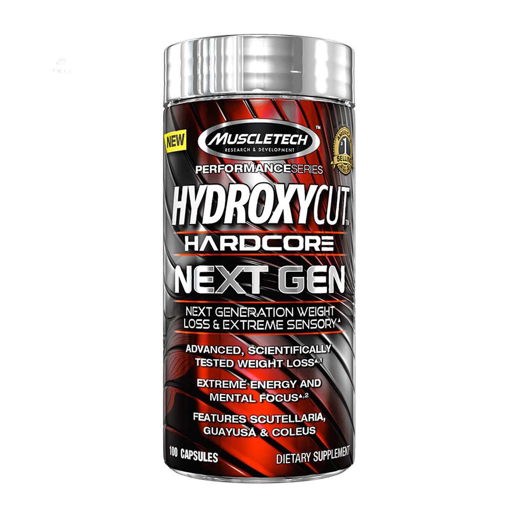Muscletech Hydroxycut Hardcore Nextgen 100 viên-Giảm cân đốt mỡ